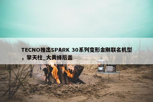 TECNO推出SPARK 30系列变形金刚联名机型，擎天柱_大黄蜂后盖