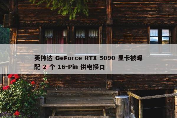 英伟达 GeForce RTX 5090 显卡被曝配 2 个 16-Pin 供电接口