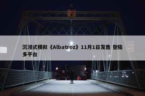 沉浸式模拟《Albatroz》11月1日发售 登陆多平台