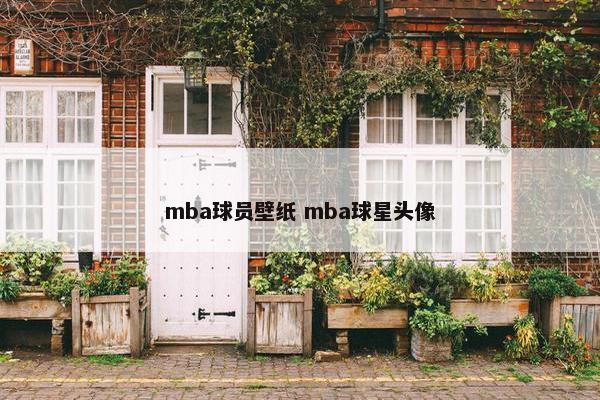 mba球员壁纸 mba球星头像