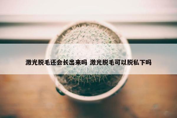 激光脱毛还会长出来吗 激光脱毛可以脱私下吗