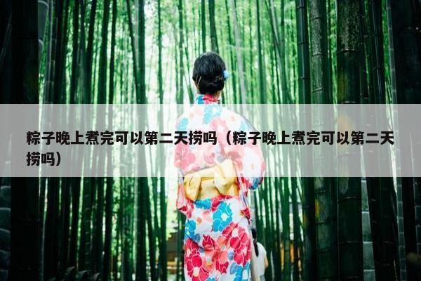 粽子晚上煮完可以第二天捞吗（粽子晚上煮完可以第二天捞吗）