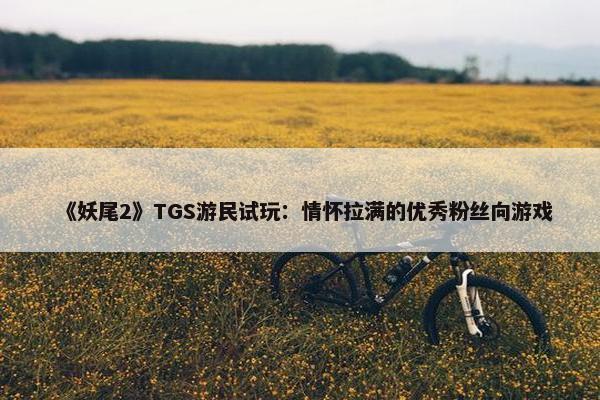 《妖尾2》TGS游民试玩：情怀拉满的优秀粉丝向游戏