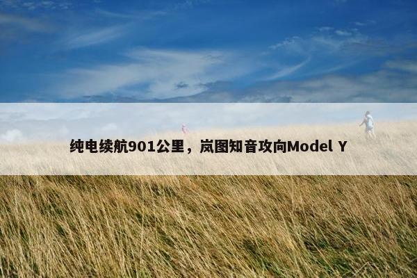 纯电续航901公里，岚图知音攻向Model Y