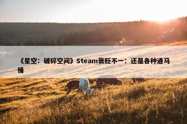 《星空：破碎空间》Steam褒贬不一：还是各种通马桶