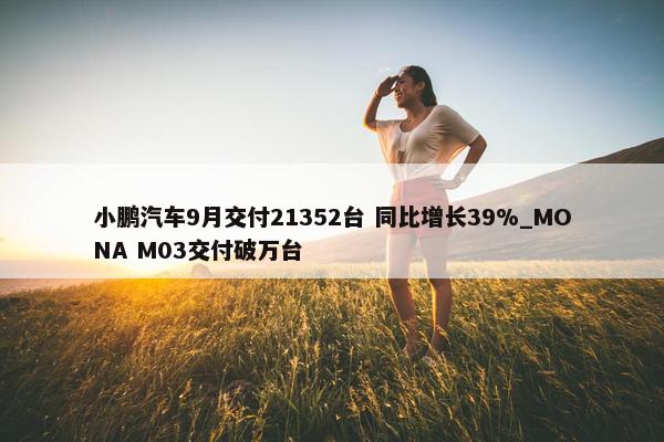 小鹏汽车9月交付21352台 同比增长39%_MONA M03交付破万台