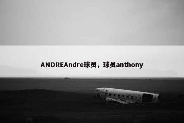 ANDREAndre球员，球员anthony