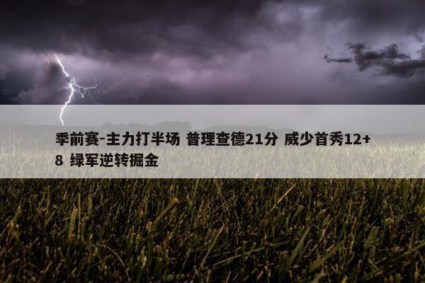 季前赛-主力打半场 普理查德21分 威少首秀12+8 绿军逆转掘金