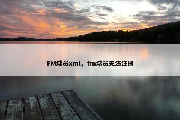 FM球员xml，fm球员无法注册