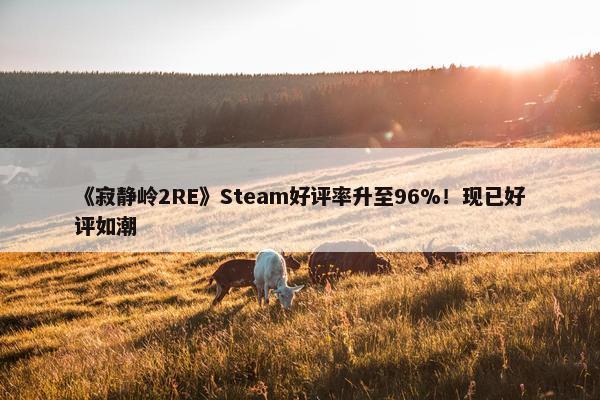 《寂静岭2RE》Steam好评率升至96%！现已好评如潮