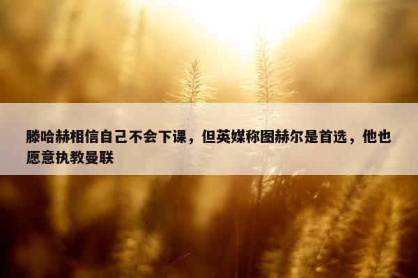 滕哈赫相信自己不会下课，但英媒称图赫尔是首选，他也愿意执教曼联