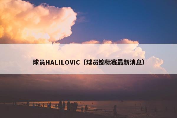 球员HALILOVIC（球员锦标赛最新消息）