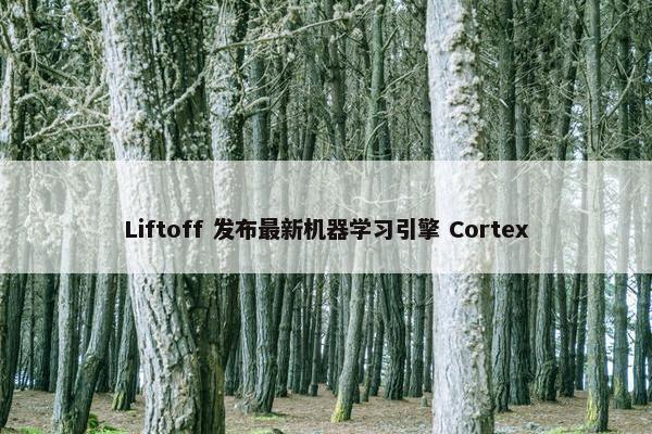 Liftoff 发布最新机器学习引擎 Cortex