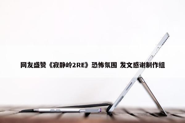 网友盛赞《寂静岭2RE》恐怖氛围 发文感谢制作组