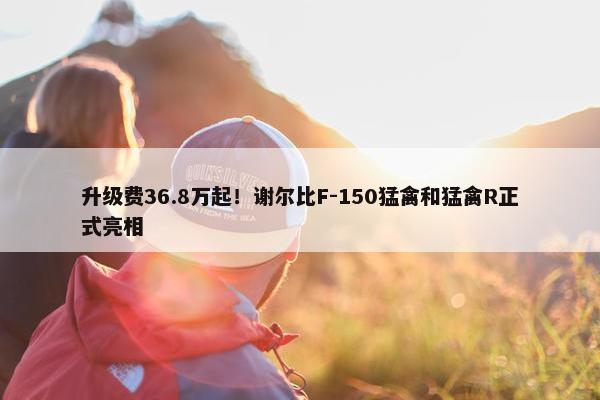 升级费36.8万起！谢尔比F-150猛禽和猛禽R正式亮相