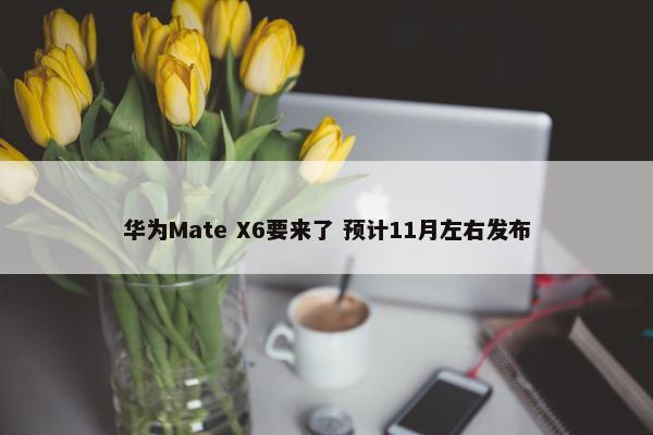 华为Mate X6要来了 预计11月左右发布