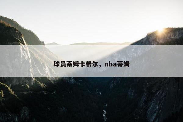 球员蒂姆卡希尔，nba蒂姆