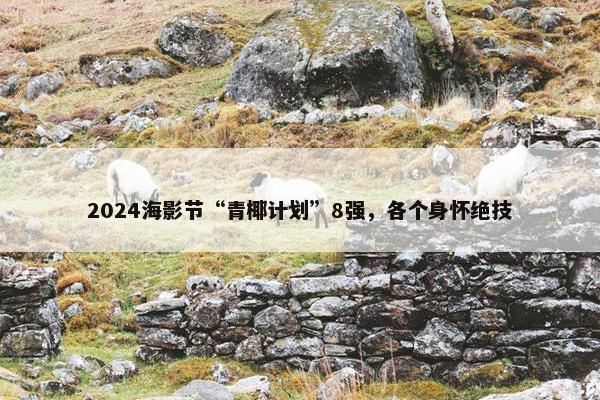 2024海影节“青椰计划”8强，各个身怀绝技