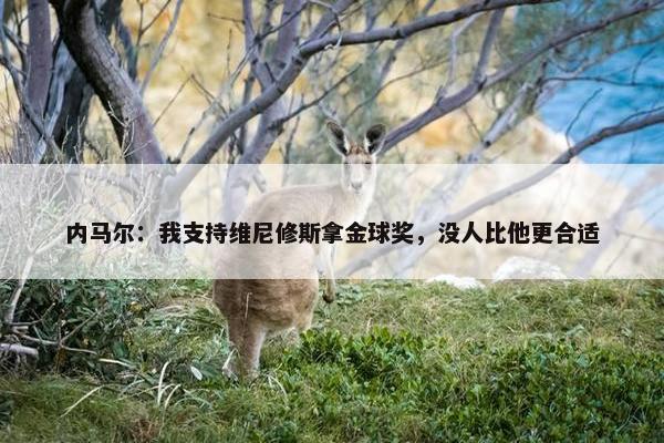 内马尔：我支持维尼修斯拿金球奖，没人比他更合适