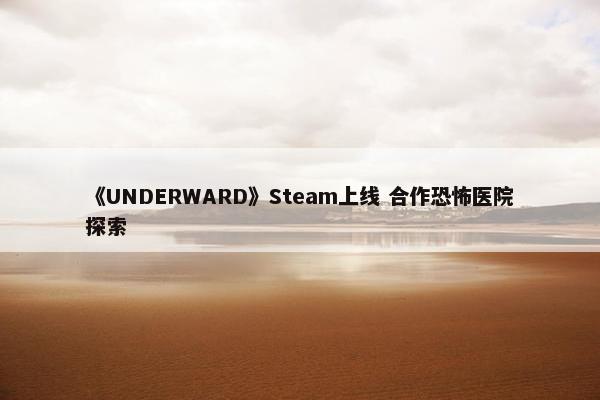 《UNDERWARD》Steam上线 合作恐怖医院探索