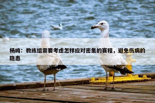 杨鸣：教练组需要考虑怎样应对密集的赛程，避免伤病的隐患