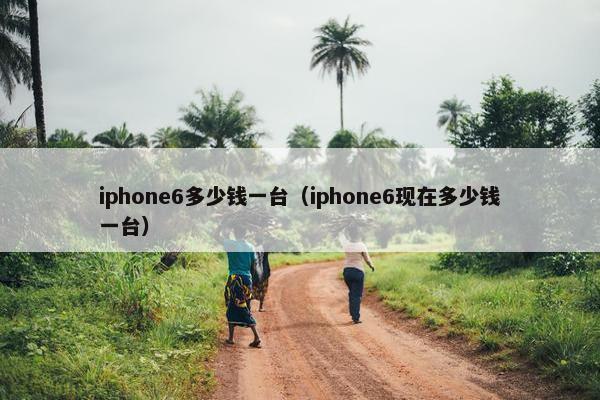 iphone6多少钱一台（iphone6现在多少钱一台）