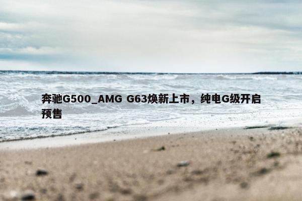 奔驰G500_AMG G63焕新上市，纯电G级开启预售