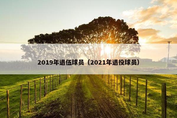 2019年退伍球员（2021年退役球员）