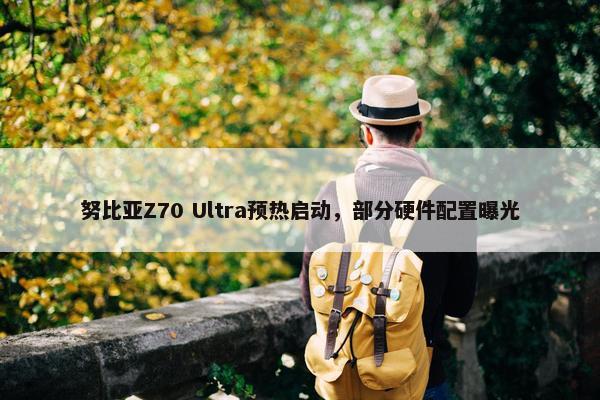 努比亚Z70 Ultra预热启动，部分硬件配置曝光