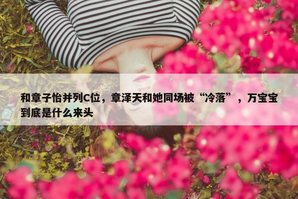 和章子怡并列C位，章泽天和她同场被“冷落”，万宝宝到底是什么来头