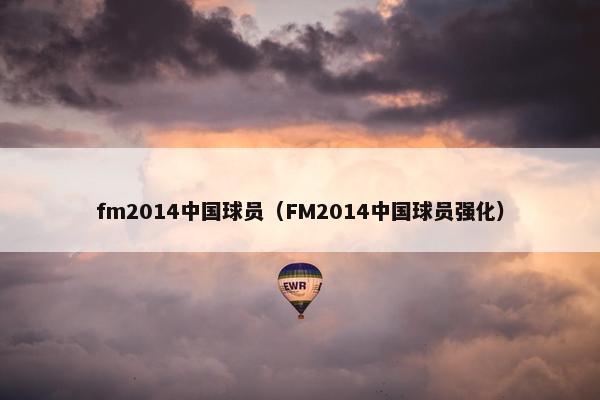 fm2014中国球员（FM2014中国球员强化）