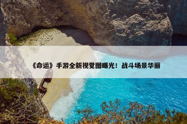 《命运》手游全新视觉图曝光！战斗场景华丽