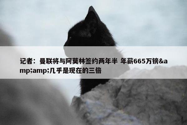 记者：曼联将与阿莫林签约两年半 年薪665万镑&amp;几乎是现在的三倍