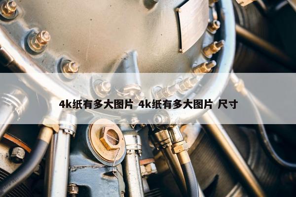 4k纸有多大图片 4k纸有多大图片 尺寸