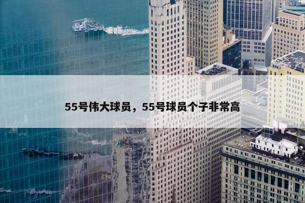 55号伟大球员，55号球员个子非常高